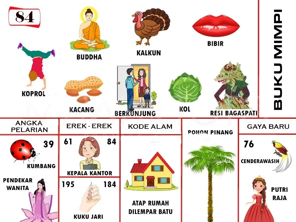 buku mimpi erek erek togel 84